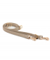 Preview: Brott Trainingsleash "Taupe" - vegan leather with golden clasp