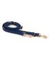 Preview: Brott Trainingsleash "Space Blue" - vegan leather with golden clasp