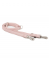 Preview: Brott Trainingsleash "Soft Pink" - vegan leather with silver clasp