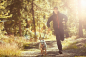 Preview: Hurtta Jogging Leine "Jogging leash" kirsch