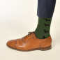 Preview: KRAWATTENDACKEL Socken Grün Dackel Schwarz