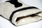 Preview: Treusinn Snackbag (Linen) Oatmeal + Stars (natural)