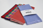 Preview: Treusinn Hundehalstuch Bandana Zirkus (Kariert)