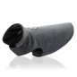 Preview: Prinz Poldi Warme Winterjacke  aus Fleece grau