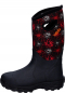 Preview: 93' Fella Outdoorstiefel Annie hoch black/ red