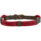 Preview: Hunter Halsband Malia weinrot/dunkelbraun