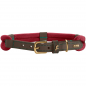 Preview: Hunter Halsband Malia weinrot/dunkelbraun