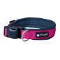 Preview: Petlando Magnetech Halsband  Navy/Fuchsia