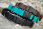Preview: Treusinn STAY biothane dog collar petrol 25 mm