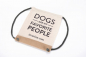 Preview: Treusinn ECO Turnbeutel Canvas "Dogs are my favorite people"