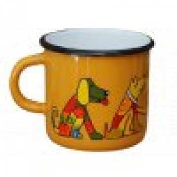 Smaltum Cup orange 8cm