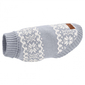 Hunter Hundepullover Birka grau