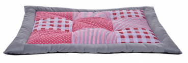 Petlando Patchwork Decke rosa/rot