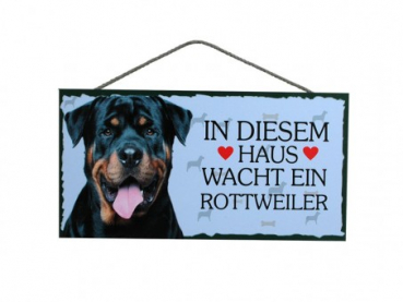 Hundeschild Rottweiler