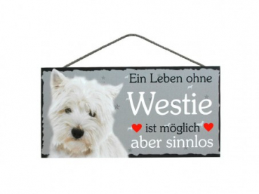 Hundeschild Westi