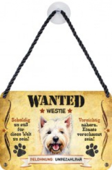 Pet Sign Westie