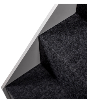 Preview: UPP Heavy Duty Folding Dog Car Ramp for BIG Pets | white