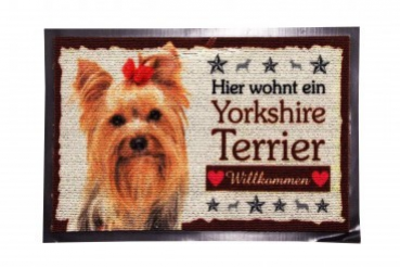 Fussmatte Yorkshire Terrier