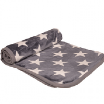 Petlando Decken Stars grau