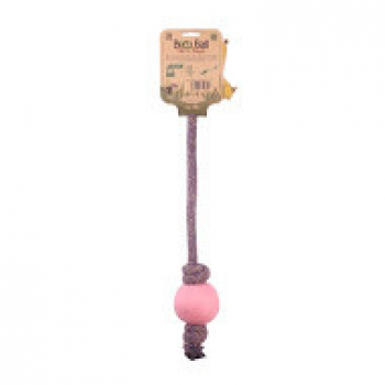 Ball with rope pink