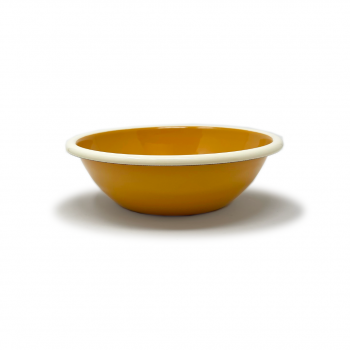 Preview: lill´s Futternapf aus Emaille "Balu" Amber
