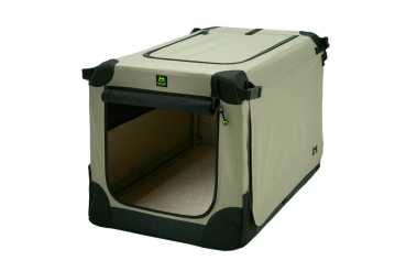 MAELSON faltbare Hundebox Soft Kennel 82 beige
