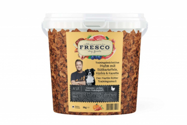 Fresco Trainingsknöchelchen Huhn mit Süßkartoffeln, Karotte und Kürbis 1 kg