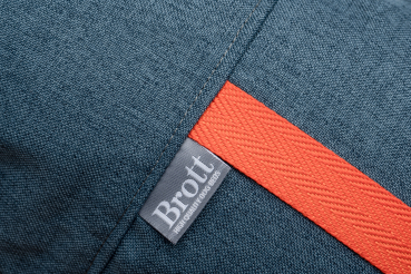 Preview: Brott RoundBed Dunkelblau