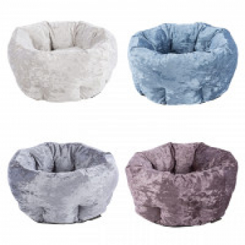 Preview: Scruffs Velvet Hundebett lila
