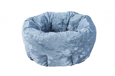 Scruffs Velvet Hundebett blau