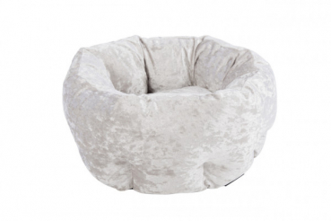 Scruffs Velvet Hundebett weiß