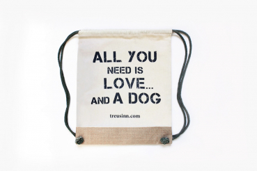 Treusinn ECO Turnbeutel Canvas "All you need"