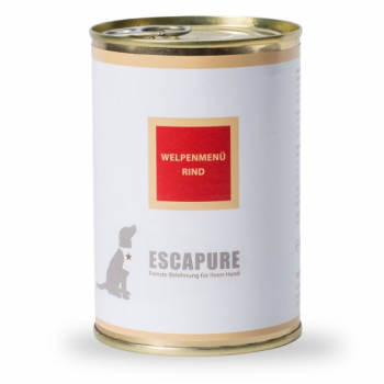 Escapure Welpenmenü Rind 400g
