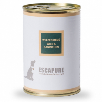 Escapure Welpenmenü Wild/Kaninchen 400g
