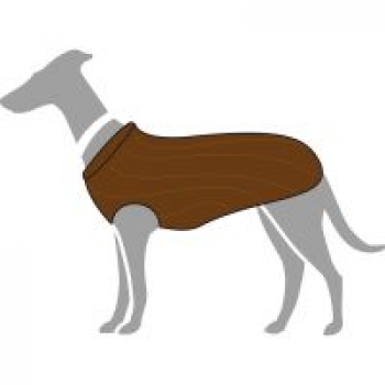 Hundepullover Finja braun