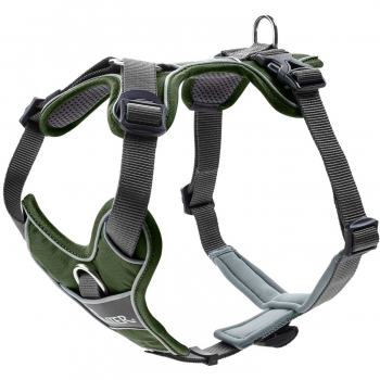 Hunter Harness DIVO vgreen/grey