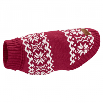Hunter Hundepullover Birka rot