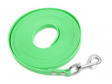 BioThane Schleppleine 13 mm leuchtgrün