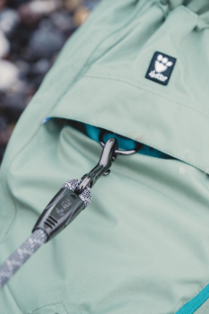 Preview: Hurtta Regenschutz "Rain Blocker" hellblau
