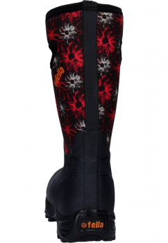 Preview: 93' Fella Outdoorstiefel Annie hoch black/ red