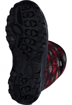93' Fella Outdoorstiefel Annie hoch black/ red
