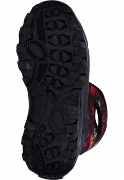 93' Fella Outdoorstiefel Annie halbhoch black / red