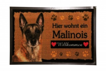 Doormat Malinois