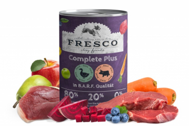Preview: Fresco Complete Plus Ente mit Rind (haltbares B.A.R.F.) Paket