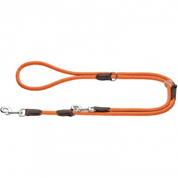 Hunter Führleine Freestyle verstellbar orange