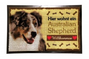 Doormat Australian Sheperd