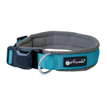 Petlando Magnetech Halsband  Anthrazit/Petrol