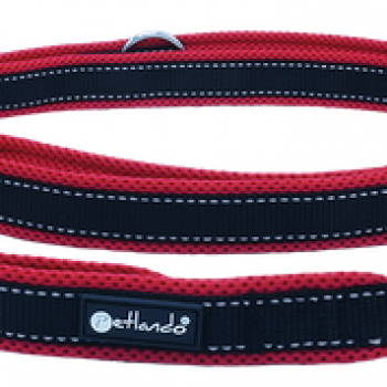 Petlando Outdoor verstellbare Führleine rot