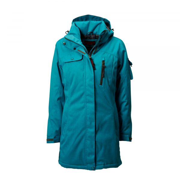 Owney - Winterparka 'Arctic' Damen aruba blue