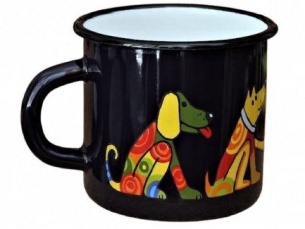 Smaltum Tasse dark purple 7cm